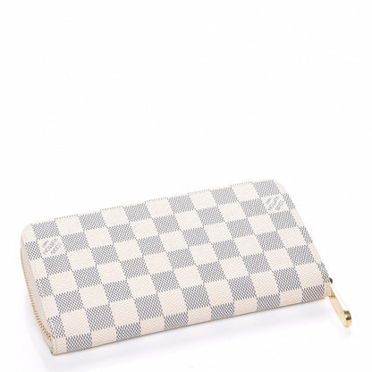 Louis Vuitton Damier Azur Zippy Wallet 2 of 7