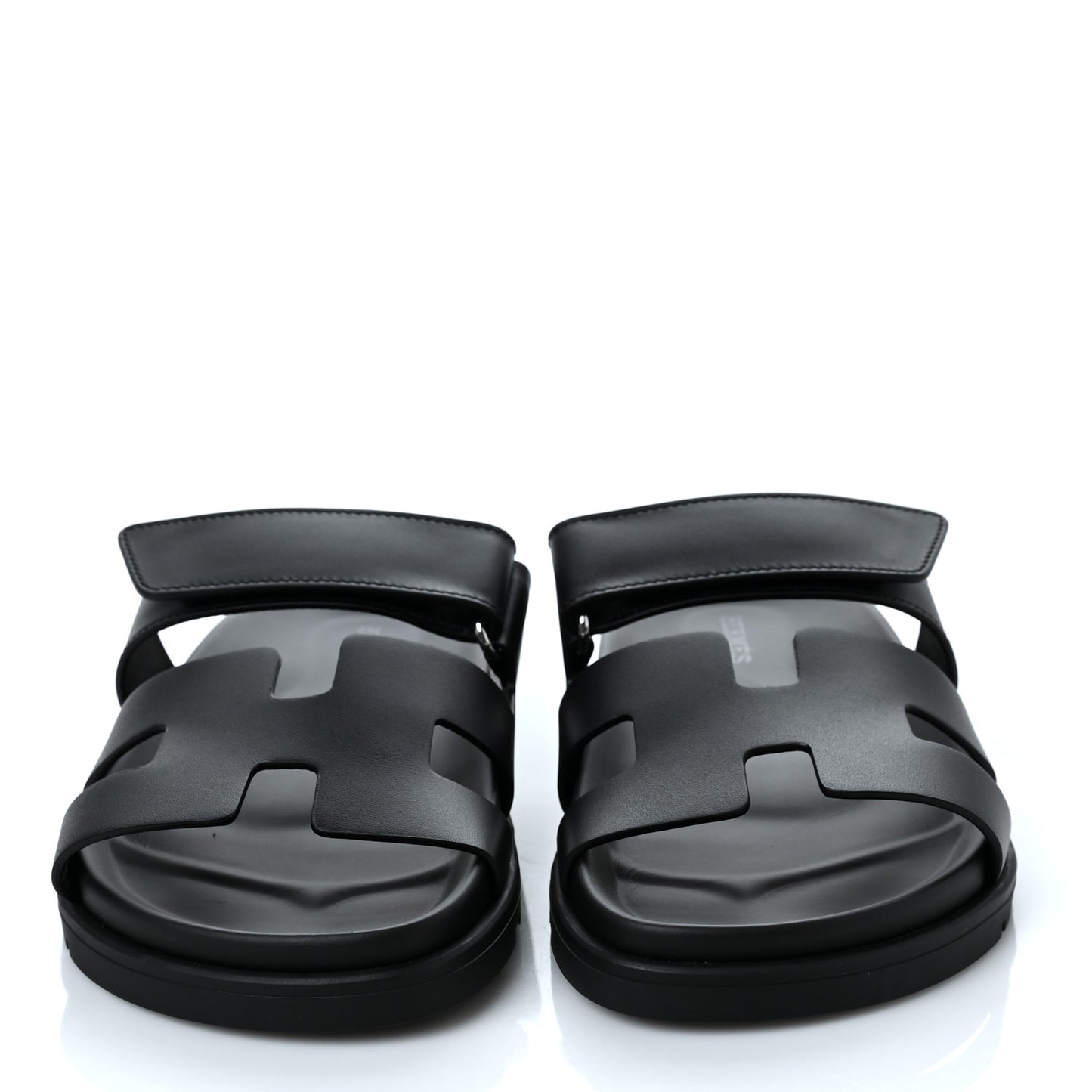 Calfskin Womens Chypre Sandals 35 Black