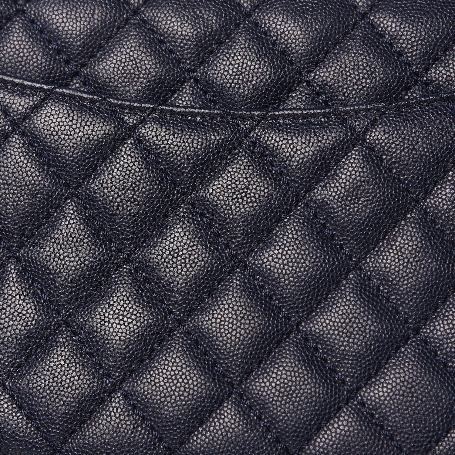 Chanel Caviar Quilted Medium Coco Handle Flap Navy Blue 10 of 12