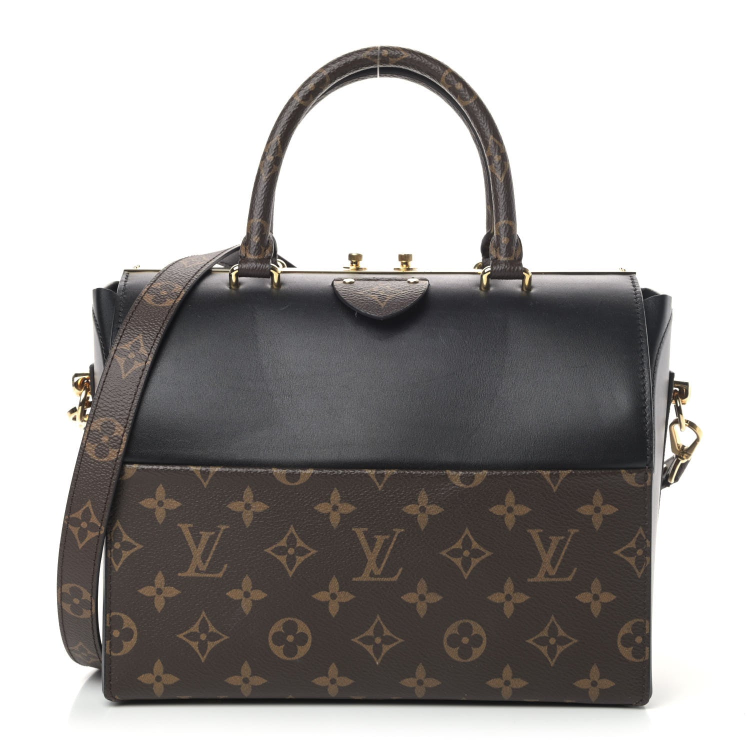 Louis Vuitton Monogram Speedy Doctor 25 Black 1 of 7