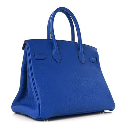 Hermes Togo Birkin 30 Bleu Royal 2 of 12