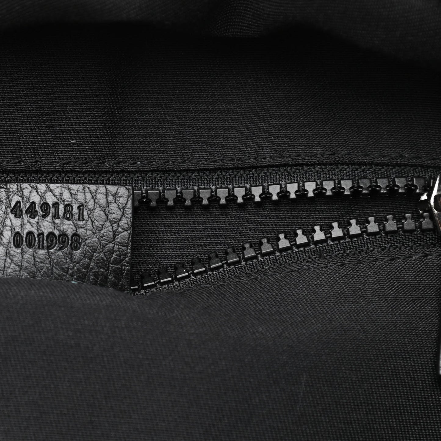 Nylon Monogram Slim Backpack Black