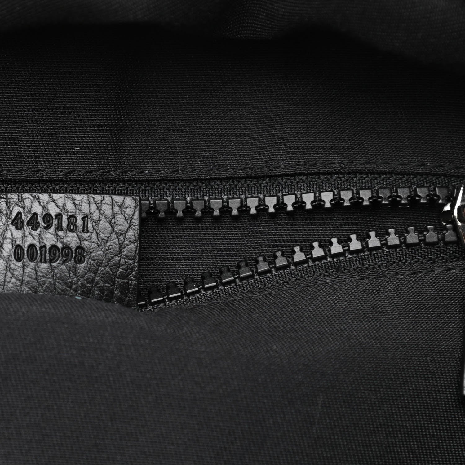 Gucci Nylon Monogram Slim Backpack Black 7 of 11