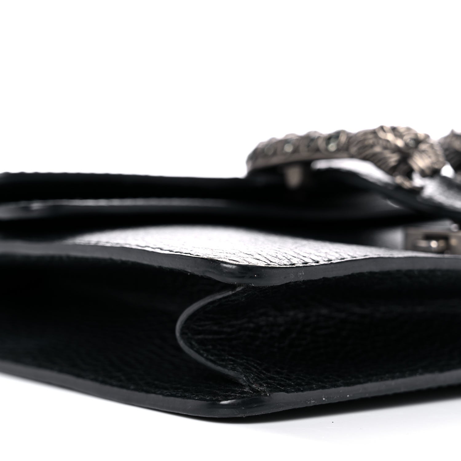 Gucci Calfskin Mini Dionysus Shoulder Bag Black 9 of 14