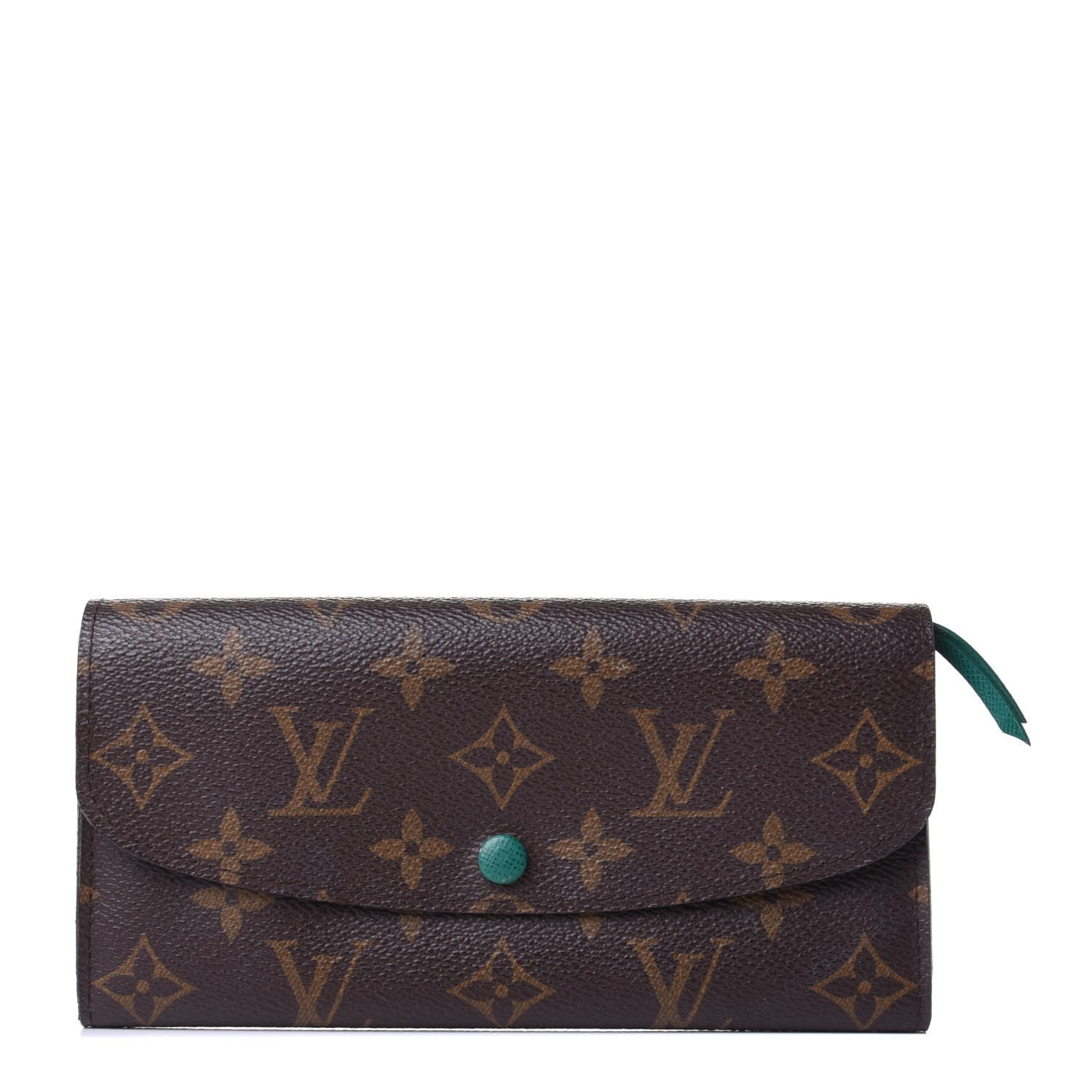 Louis Vuitton Monogram Emilie Wallet Vert 1 of 4