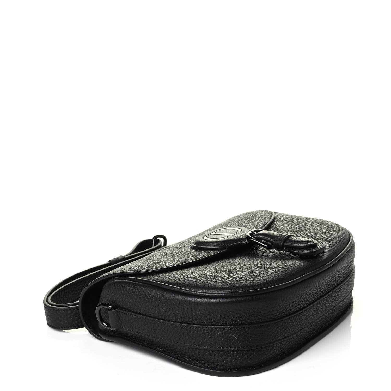 Christian Dior Grained Calfskin Medium Bobby Flap Black 3 of 6
