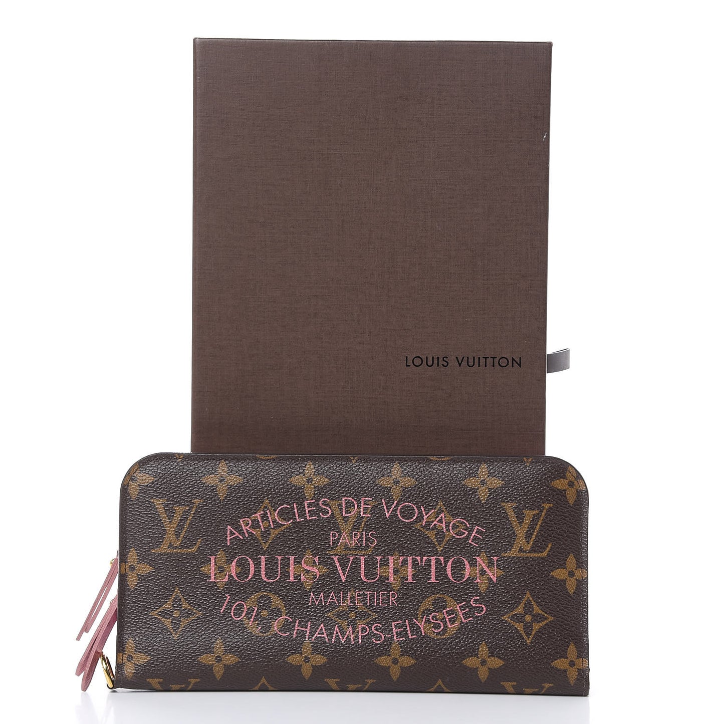 Monogram Articles de Voyage Ikat Insolite Wallet Rose Velours