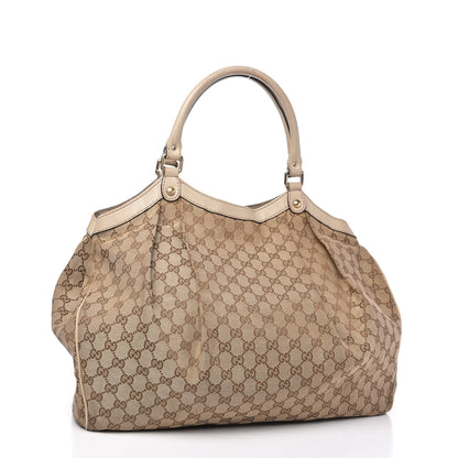Gucci Monogram Large Sukey Tote Off White 3 of 10
