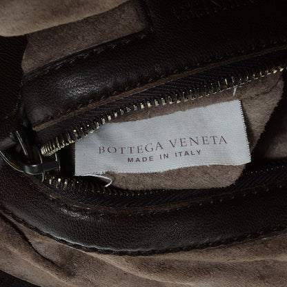 Bottega Veneta Karung Printed Nappa Intrecciato Moire Knot Clutch Multi Oak 8 of 9