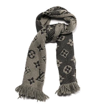 Louis Vuitton Wool Silk Logomania Scarf Verone 1 of 3