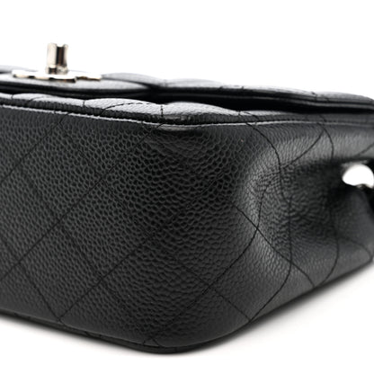 Chanel Caviar Quilted Mini Square Flap Black 10 of 10
