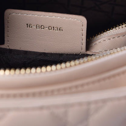 Christian Dior Lambskin Cannage Large Lady Dior Beige 7 of 11