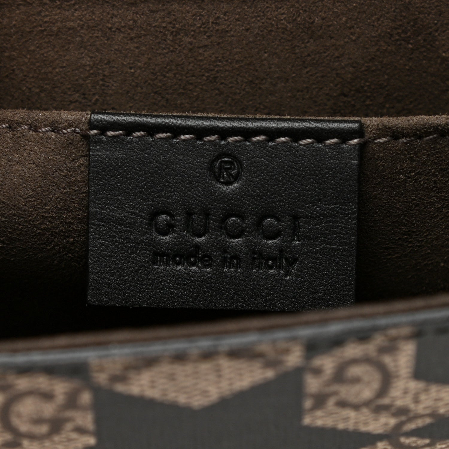 Gucci GG Supreme Monogram Caleido Print Clutch Black 6 of 9