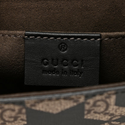 Gucci GG Supreme Monogram Caleido Print Clutch Black 6 of 9