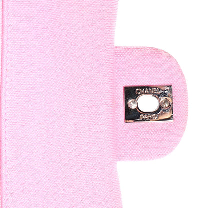 Chanel Jersey Quilted Medium Double Flap Pink 8 of 8