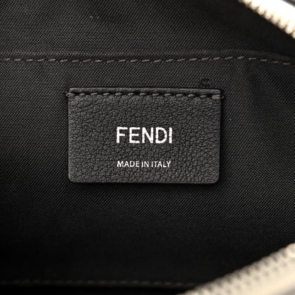 Fendi Vitello Century Nappa Flowerland Studded Mini By The Way Boston Bag White Ice Multicolor 6 of 16