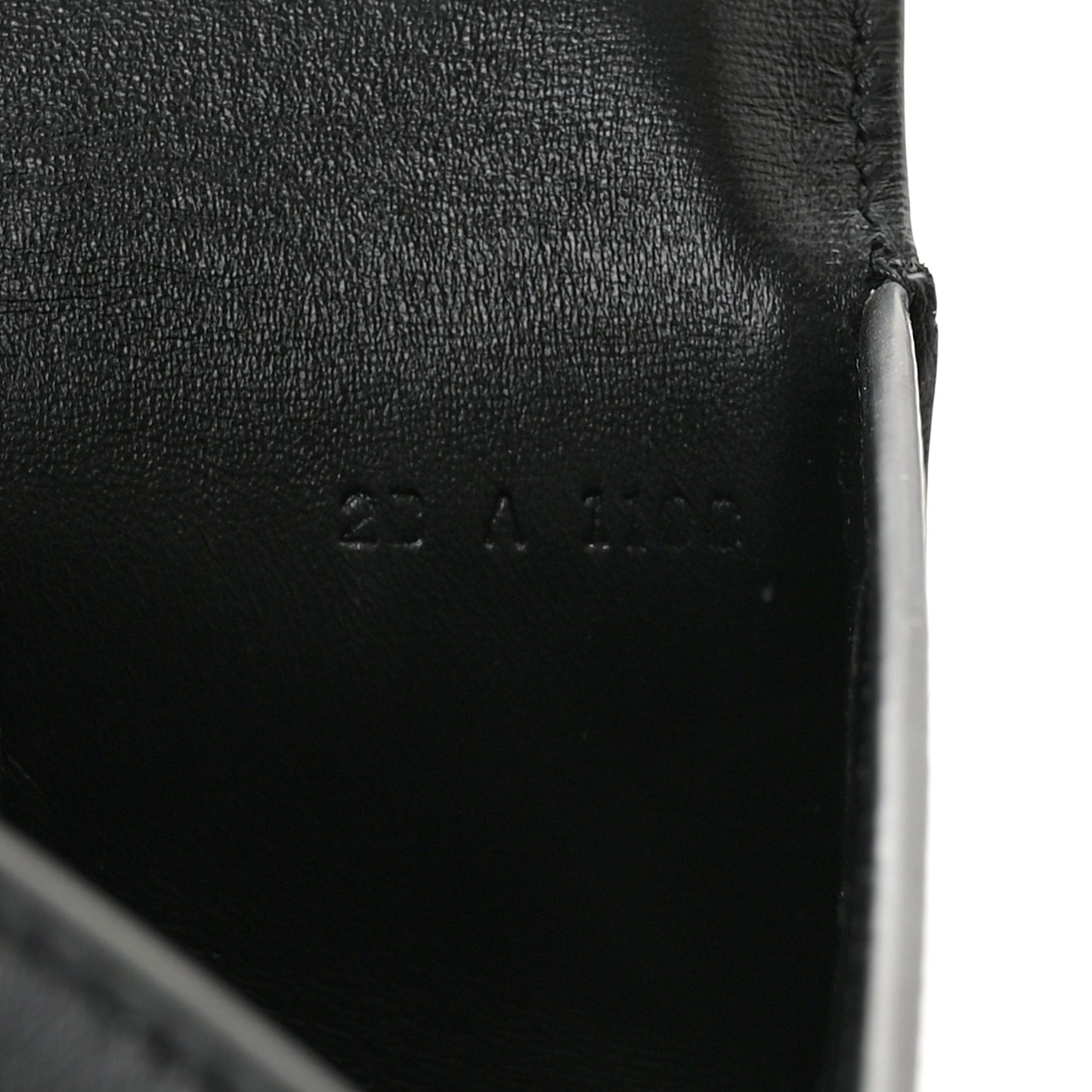 Calfskin 4G Flap Pouch Black