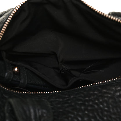 Alexander Wang Pebbled Lambskin Rocco Black Rose Gold Hardware 13 of 16