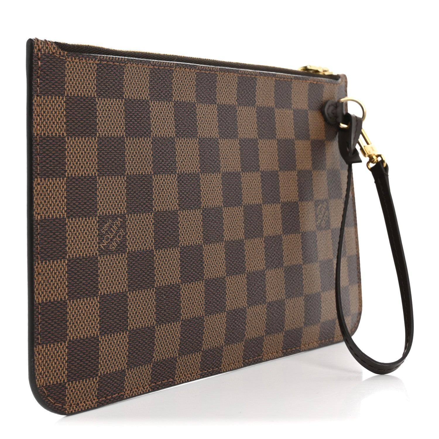 Louis Vuitton Damier Ebene Neverfull MM GM Pochette 3 of 10