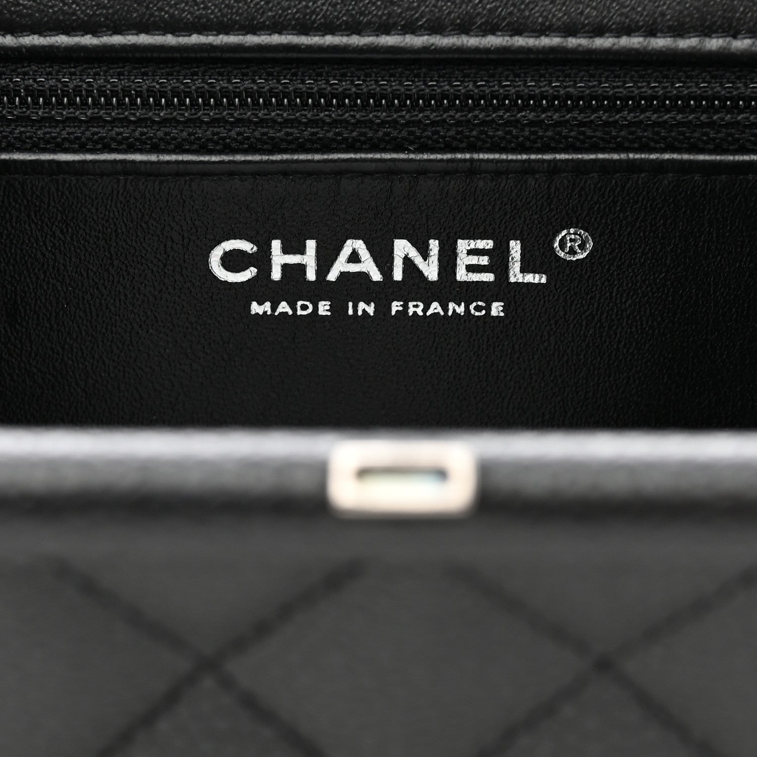 Chanel Caviar Quilted Timeless Clutch Black 6 of 7
