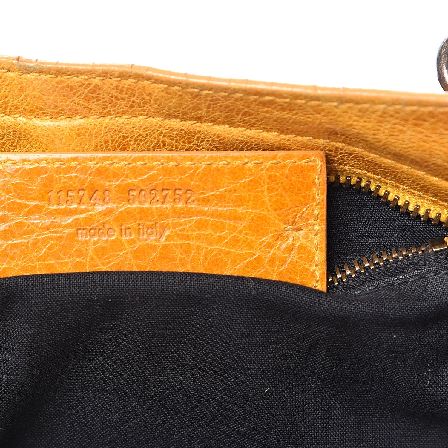 Balenciaga Chevre Classic Hardware City Marigold 7 of 15