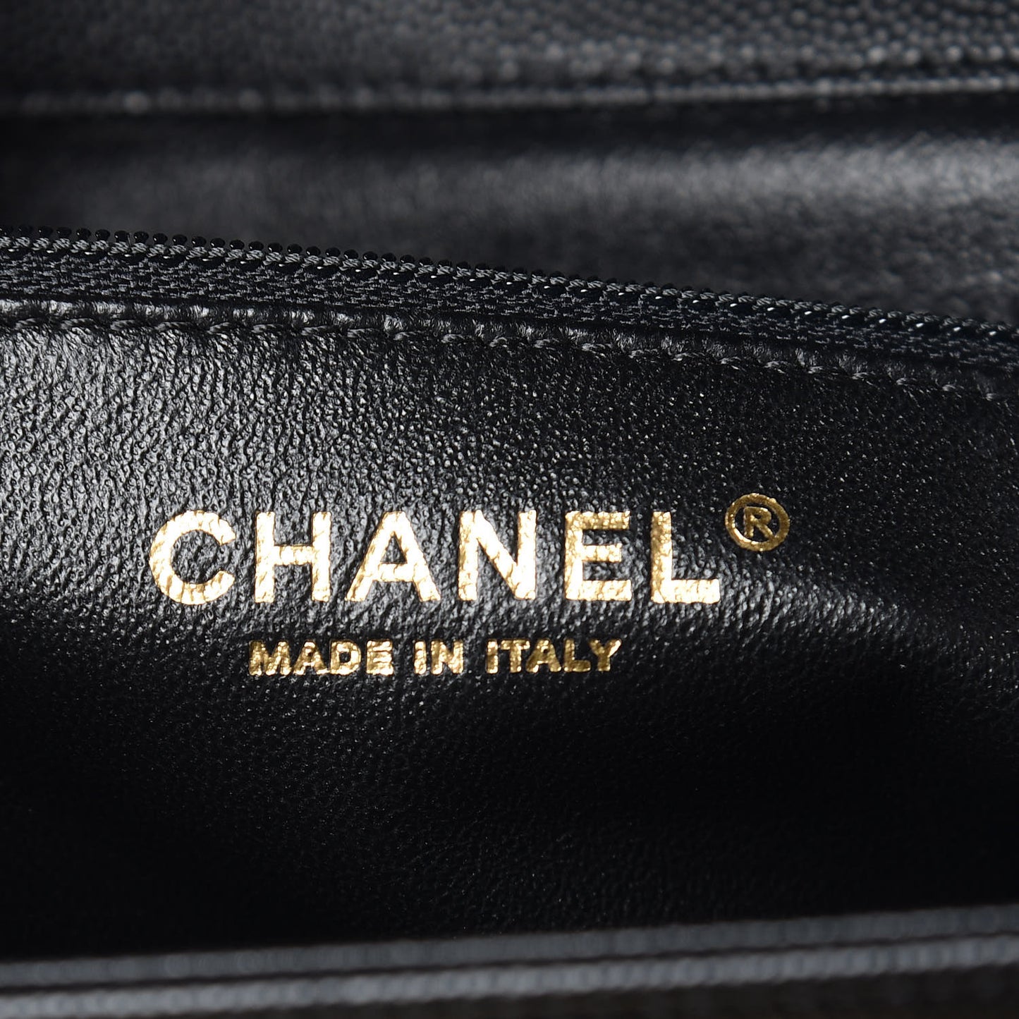 Caviar Quilted Large Business Affinity Flap Black