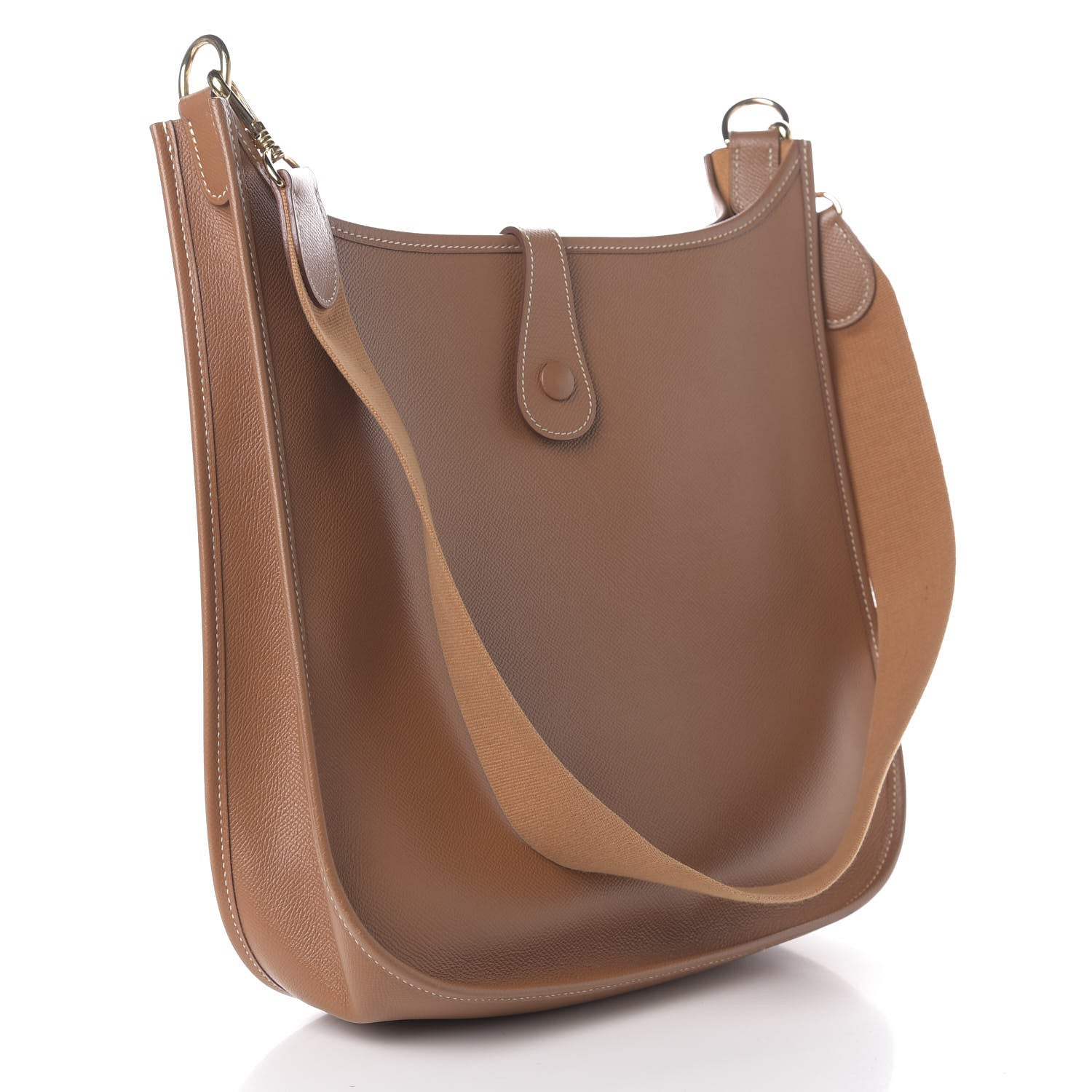 Hermes Courchevel Evelyne GM Gold 3 of 9