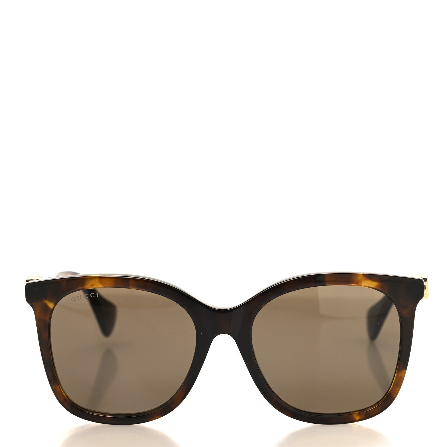 Gucci Acetate Round Sunglasses GG1071S Tortoise 2 of 8