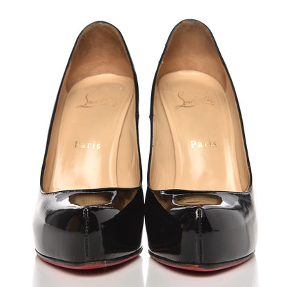 Christian Louboutin Patent Rolando 120 Pumps 37 Black 2 of 16