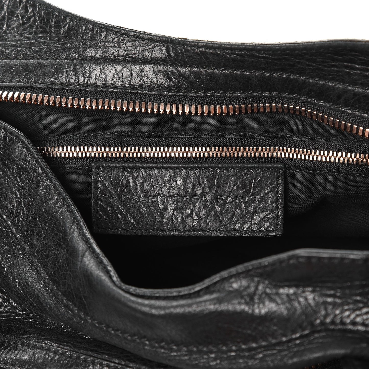 Agneau Giant 21 Rose Gold Hardware City Black