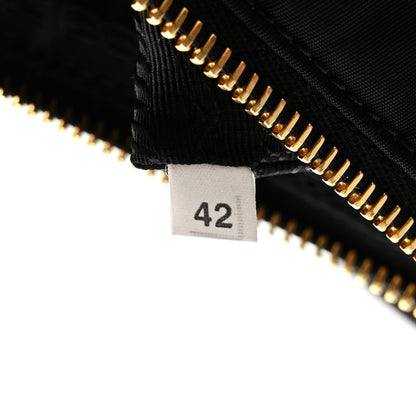 Prada Re-Nylon Saffiano Pouch Black 7 of 11
