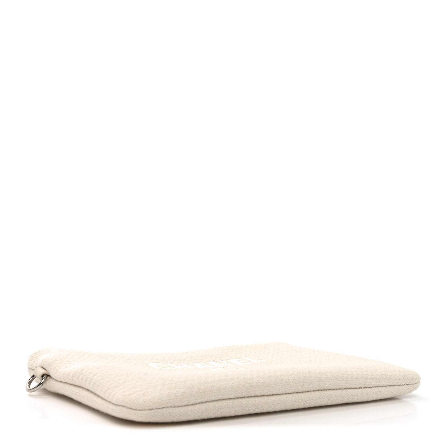 Canvas Deauville Cosmetic Pouch Light Beige