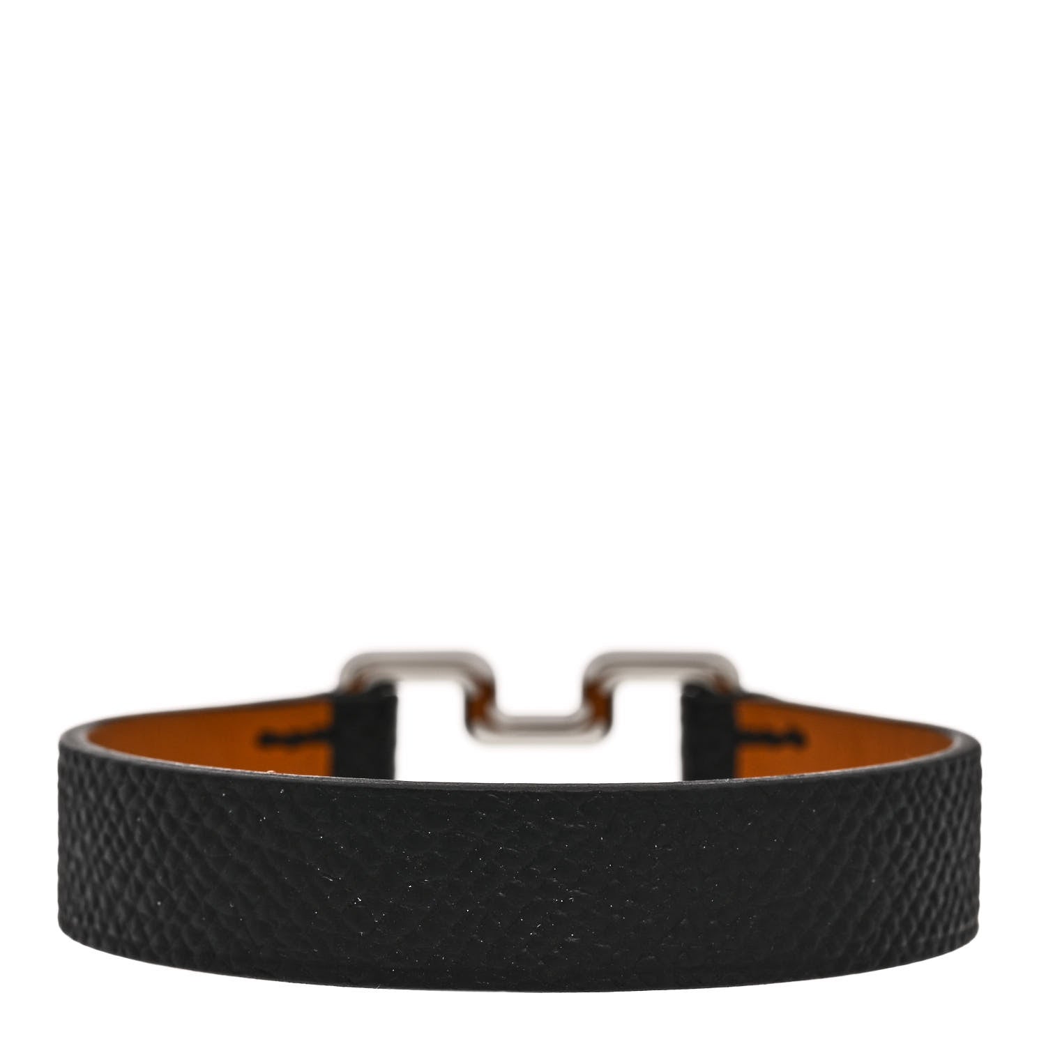 Hermes Epsom Tonight Bracelet T4 Black 3 of 7