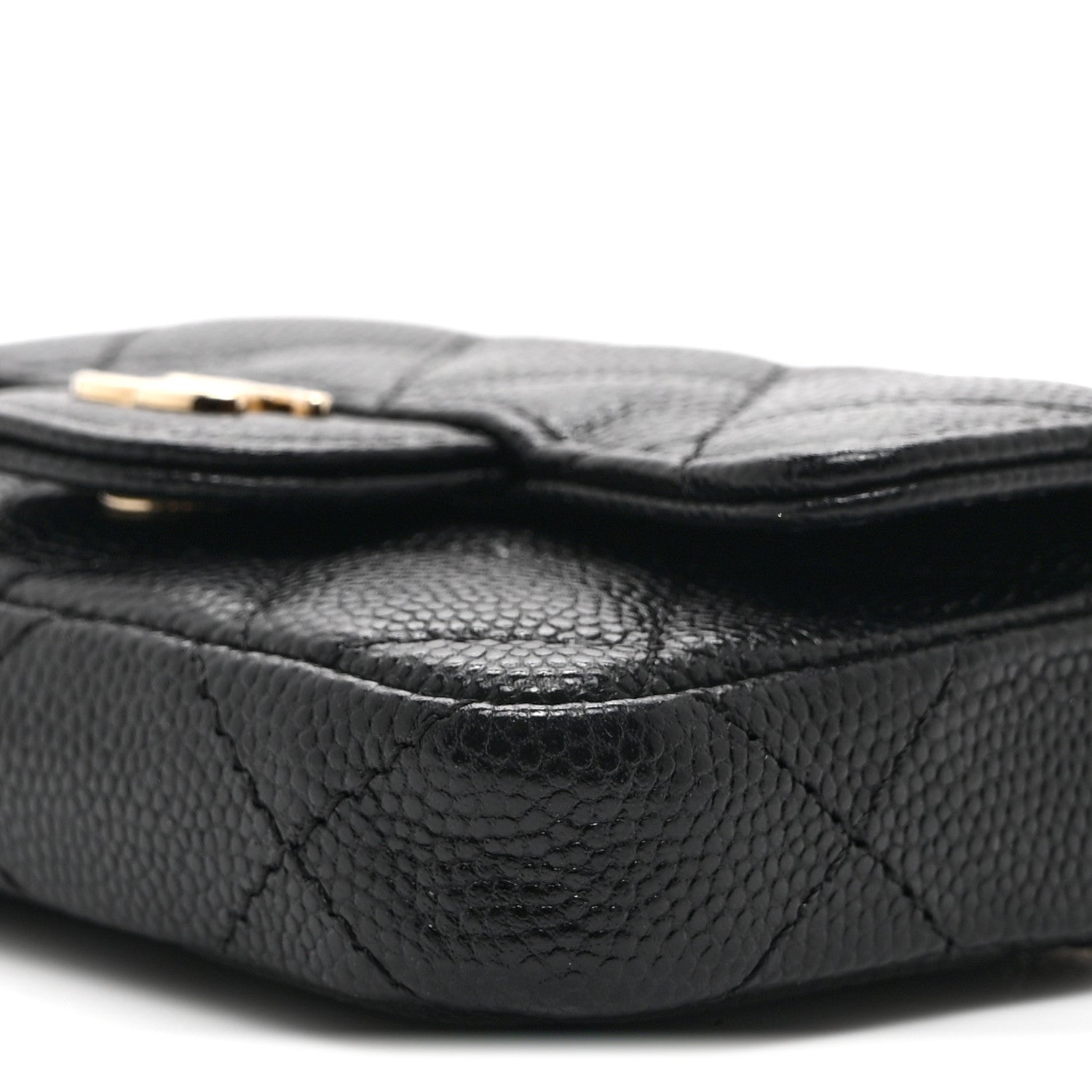 Chanel Caviar Quilted Mini Chain Belt Bag Black 11 of 11
