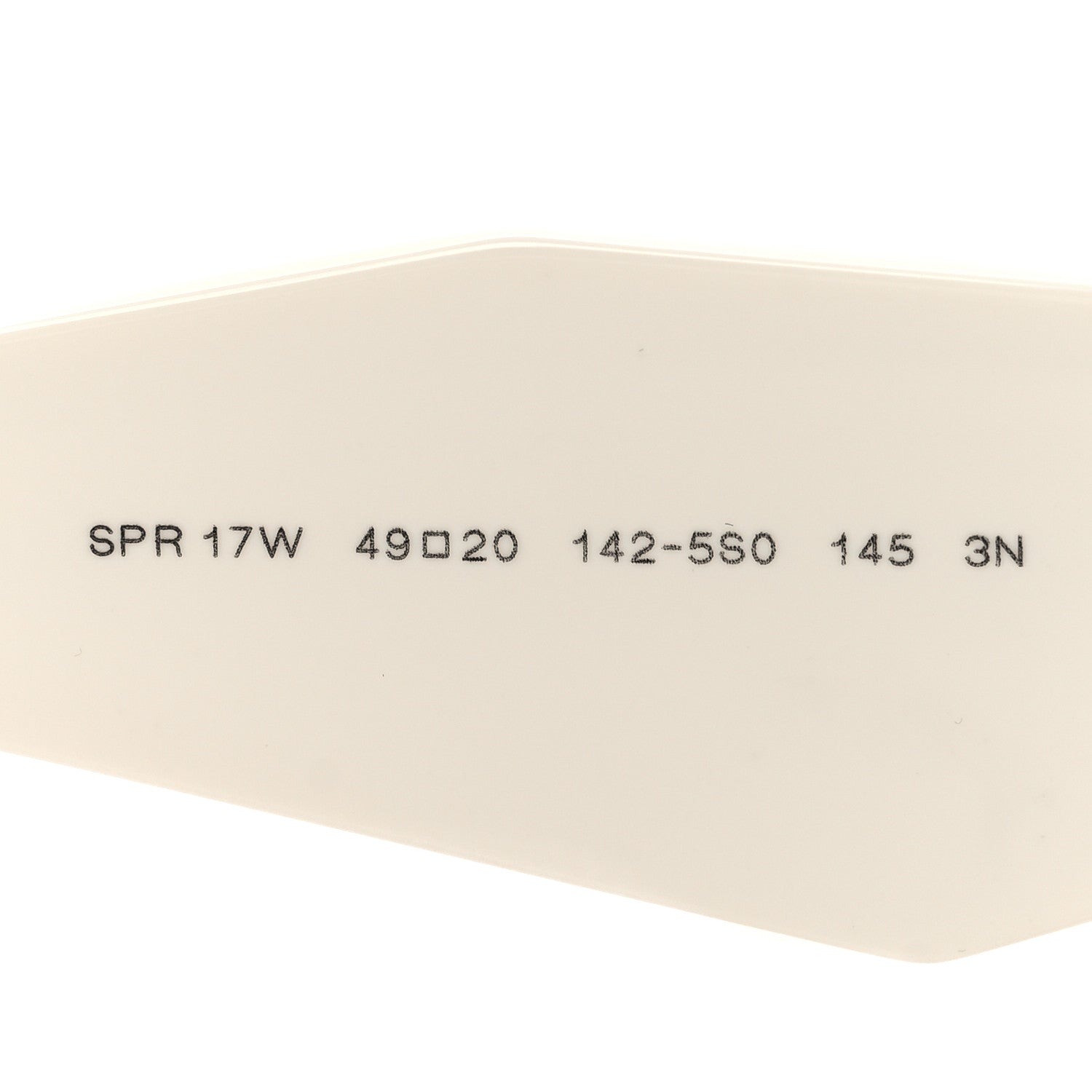 Prada Acetate Symbole Sunglasses SPR 17W White 6 of 7