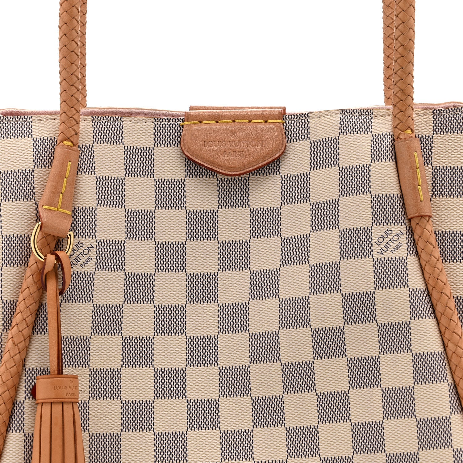 Louis Vuitton Damier Azur Propriano Rose Ballerine 7 of 9