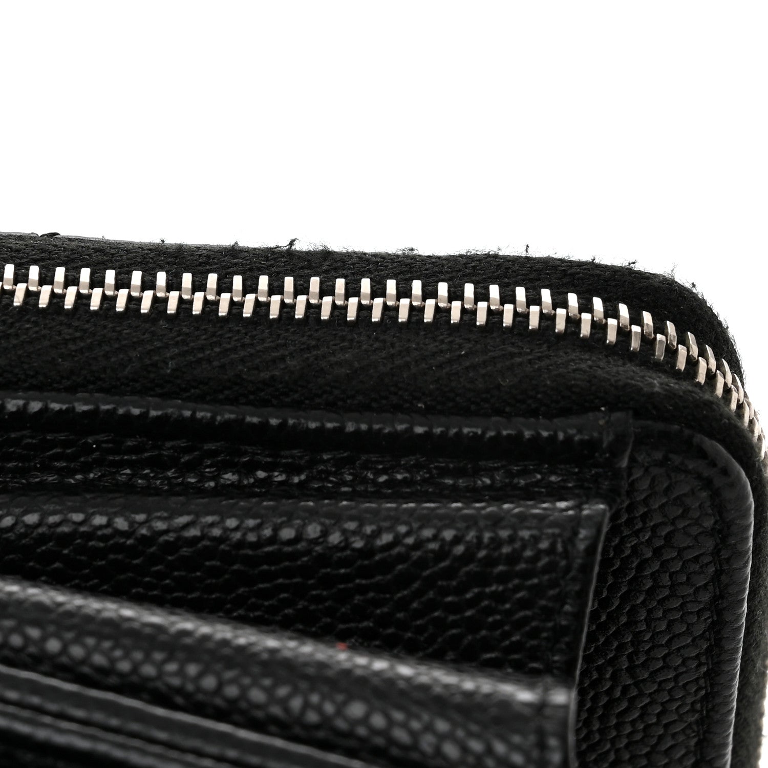 Chanel Caviar Quilted Phone Holder Wallet on Removable Chain Black 16 of 17