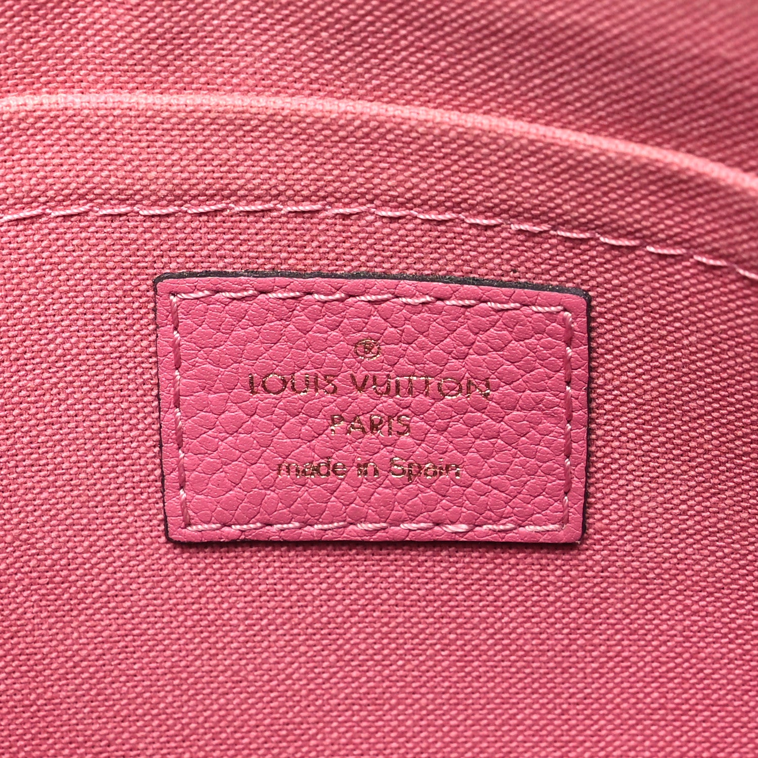 Louis Vuitton Monogram Pallas Clutch Rose Fizzy 6 of 10