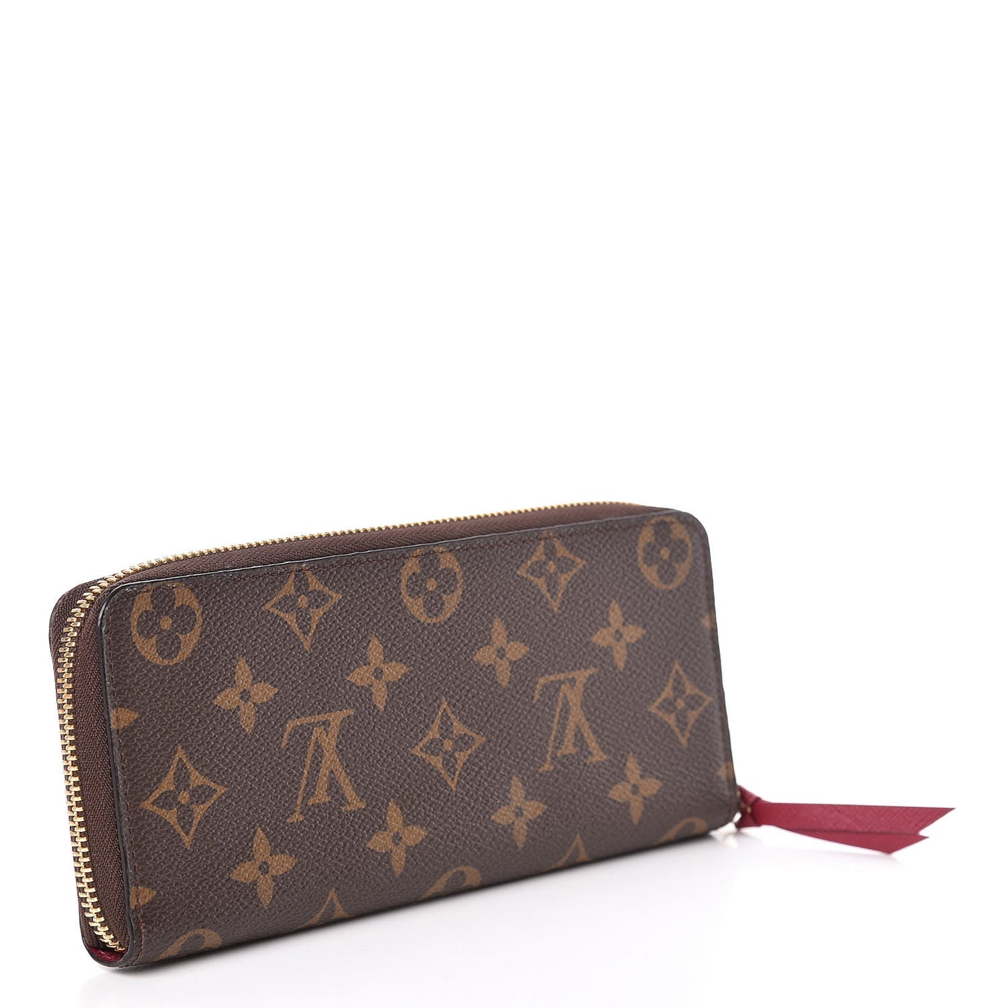 Monogram Clemence Wallet Fuchsia