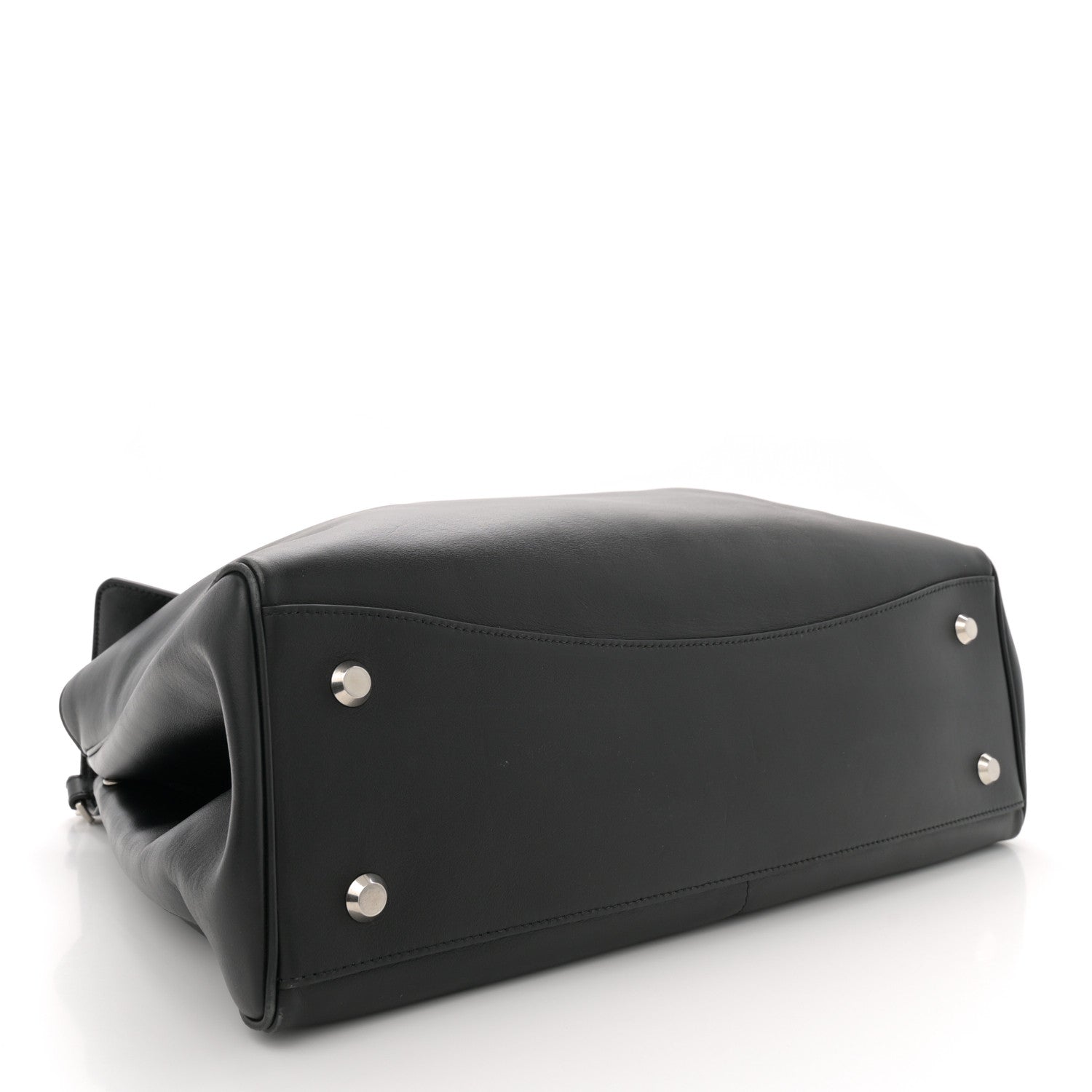 Balenciaga Smooth Calfskin Rodeo Mens Messenger Bag Black 4 of 11