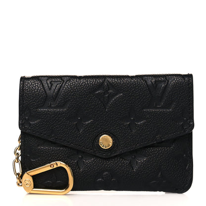 Louis Vuitton Empreinte Key Pouch Black 1 of 8