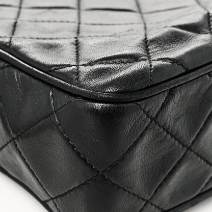 Chanel Lambskin Quilted CC Tassel Camera Case Black 12 of 14