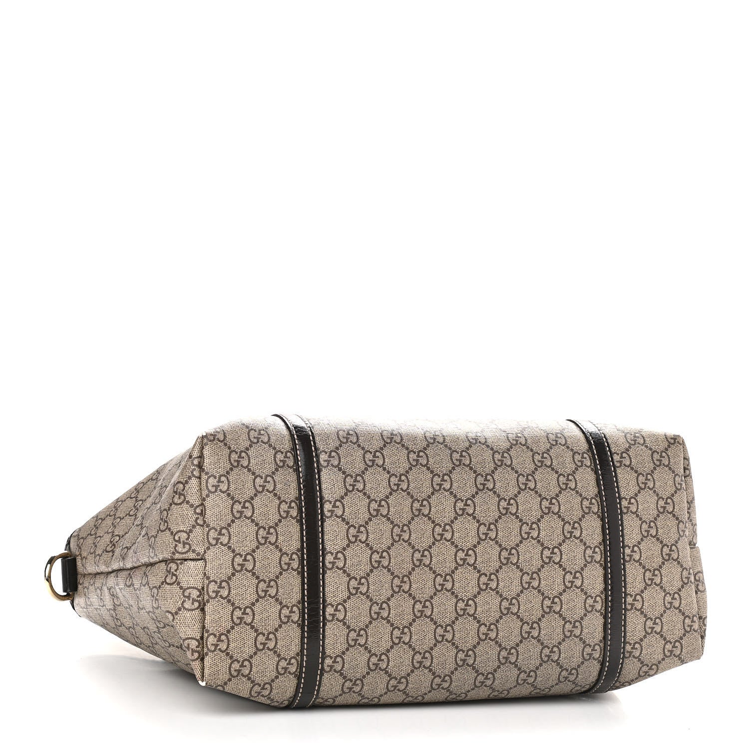 Gucci GG Plus Monogram Tattoo Heart Medium Joy Tote Dark Brown 3 of 14