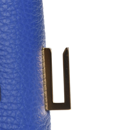 Hermes Togo Birkin 30 Bleu Electrique 23 of 34