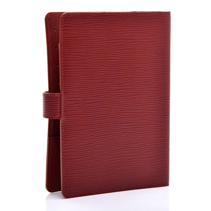 Louis Vuitton Epi Medium Ring Agenda Cover Rubis 3 of 6