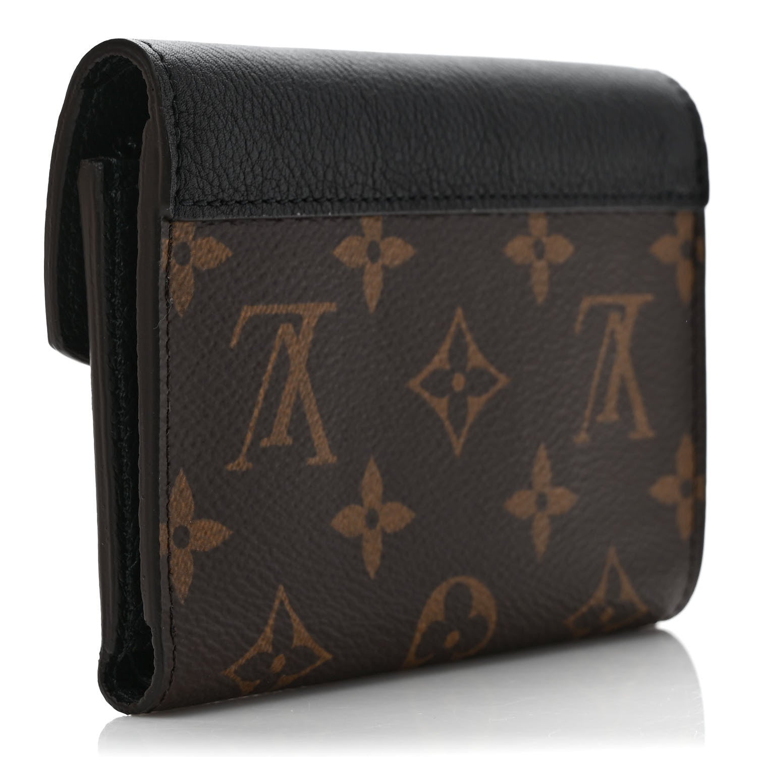 Louis Vuitton Monogram Pallas Compact Wallet NM Black 3 of 7