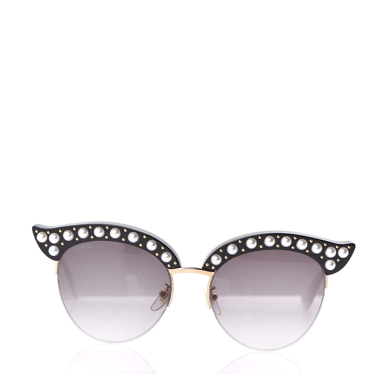 Pearl Cat Eye Sunglasses GG0212S Black