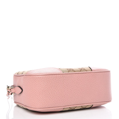 Gucci Monogram Mini Bree Messenger Bag Beige Soft Pink 4 of 9