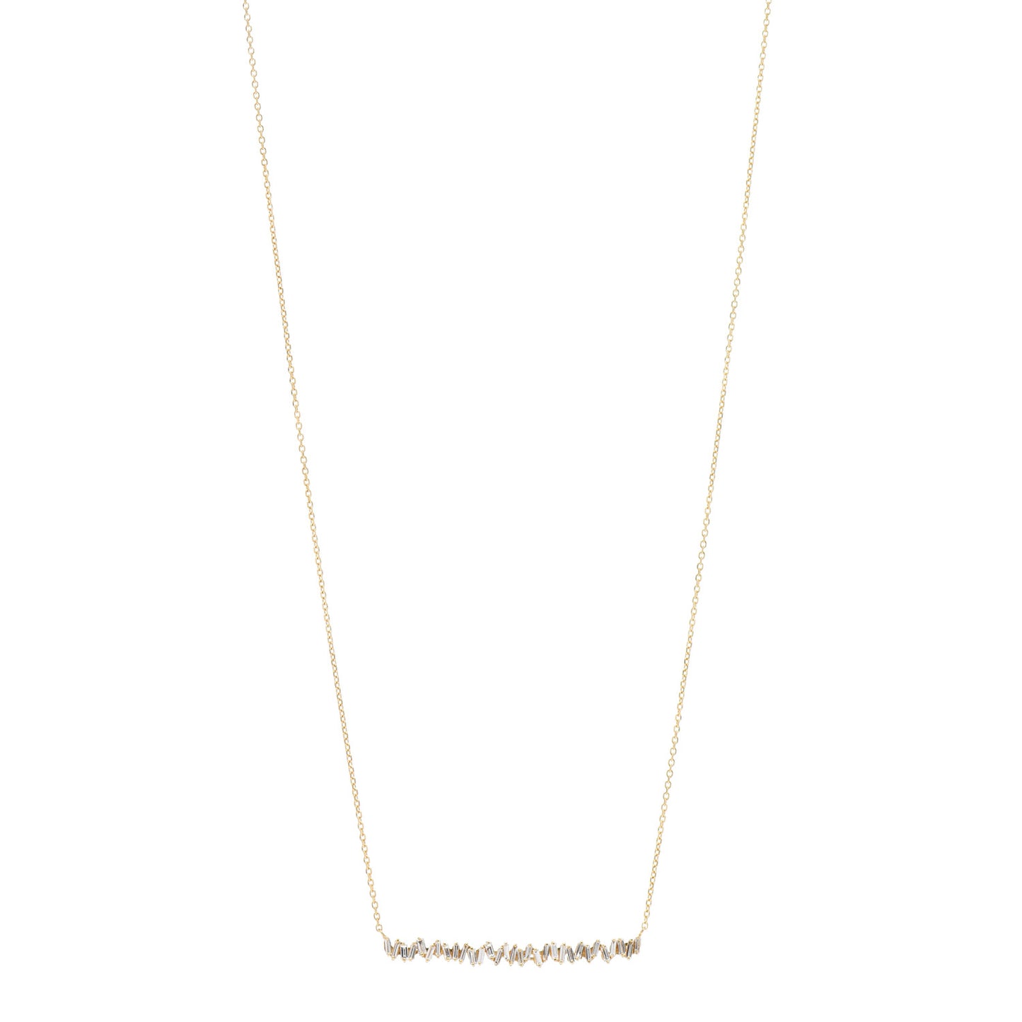 18K Yellow Gold .56ctw Fireworks Necklace