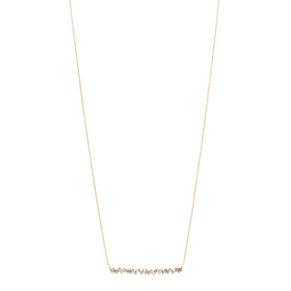 Suzanne Kalan 18K Yellow Gold .56ctw Fireworks Necklace 1 of 4